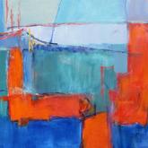 Blockade (2019) Oil on Canvas 700x900mm R5900 - Art Rouvé - Gansbaai