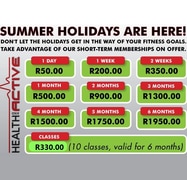 Short-Term Gym Memberships