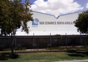 Thank you to NGK Ceramics South Africa