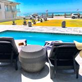 Swimming Pool & View - Chateau de Marine Boutique Hotel - Agulhas
