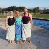 Guests Joining Water Aerobics Class - Amazing Grace B&B - Gansbaai