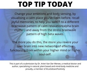 Immune Support and Stress Management Tip #10