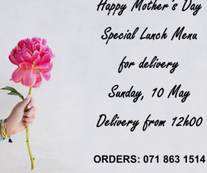 Mother's Day Lunch - Delivered To Your Door