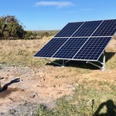 Water pump delivering 3000L per hour at 40m head - AllSolar Overberg