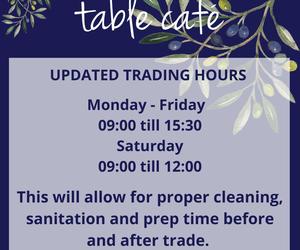 We will be ready to serve you from WEDNESDAY, 1 JULY 2020!