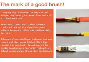 #FastTipTuesday - The mark of a good brush!