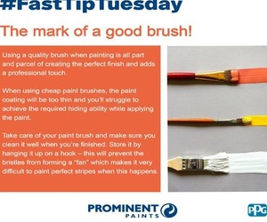 #FastTipTuesday - The mark of a good brush!