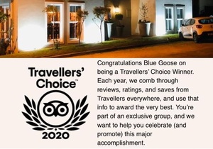 2020 Travellers’ Choice Winner