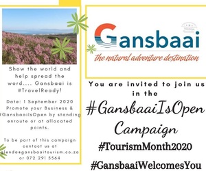 #GansbaaiIsOpen Campaign