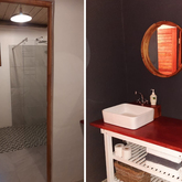 Kleinmond - The Cabins at NJR Farm - En-Suite Bathroom