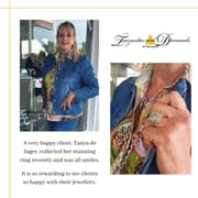 Stunning Ring & Very Happy Client