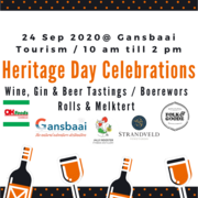 Gansbaai Tourism is celebrating Heritage Day!