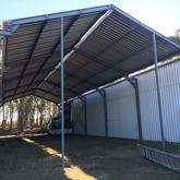 Construction between two existing buildings - MBC Herstelwerke - Bredasdorp