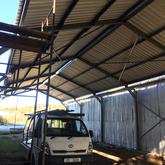 Construction between two existing buildings - MBC Herstelwerke - Bredasdorp