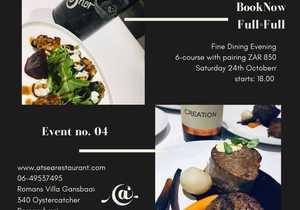 Fine Dining Evening - 24 October 2020