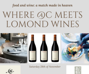 Food and Wine Pairing at @C - 28 November 2020