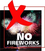 NO FIREWORKS PLEASE