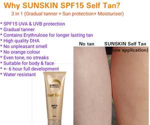 SUNSKIN SPF15 Self Tan
