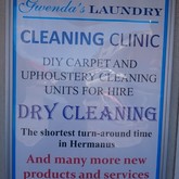 Signage - Gwenda's Laundry - Hermanus