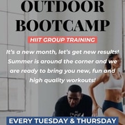 Outdoor Bootcamp HIIT Group Training (Every Tuesday & Thursday)