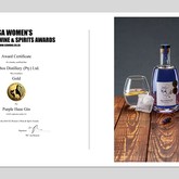SA Women’s Wine & Spirits Awards 2020 (Purple Haze Gin: Gold) - Jolly Rooster - Stanford