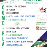 Stanford Festival of Community Arts 2020 - Poster With Detail