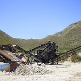 Gansbaai -  Sizisa Ukhanyo Trading 410 (Pty) Ltd - Screeen Rocks For Crusher