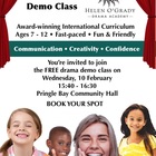 Poster - Free Drama Demo - Xplorio™ Pringle Bay Poster - Free Drama Demo - Xplorio™ Pringle Bay