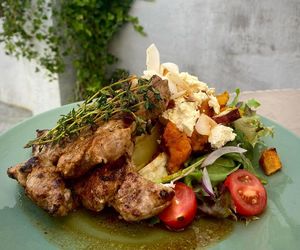 Beer, Thyme and Garlic Marinated Pork Neck Chops