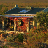 Front View - Vleiroos Cottage @ Sandberg Fynbos Reserve - Xplorio™ Gansbaai