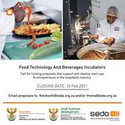 Food Technology and Beverages Incubators