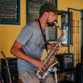 Mike Playing the Sax - Jacana Live Music - Xplorio™ Gansbaai