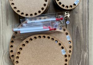 Crochet Basket Bottoms + Crochet Hooks