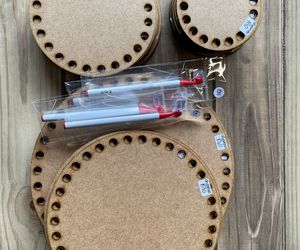 Crochet Basket Bottoms + Crochet Hooks