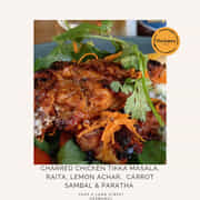 New: Charred Chicken Tikka Masala