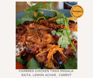 New: Charred Chicken Tikka Masala