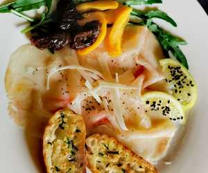 Smoked Crocodile Carpaccio