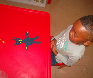 Blue People made by the Grade R Pikkewyntjies