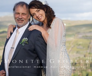 Pieter & Karin Wedding: Hair, Makeup and Photography by Monette