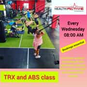 TRX and ABS Class Every Wednesday @ 08:00