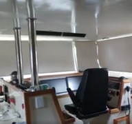 Blind Installation on a Boat