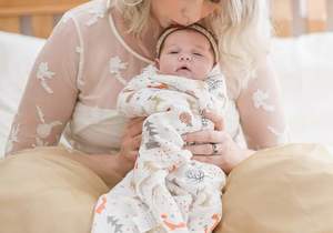 Newborn Mia-né & Family: Hair, Makeup and Photography by Monette