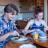 Guests Enjoying Breakast - Aire del Mar Guest House - Xplorio™ Gansbaai