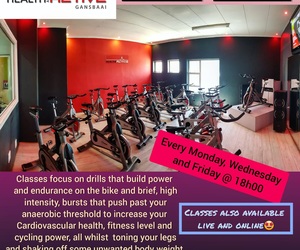 Spinning Classes Every Monday, Wednesday & Friday @ 18:00