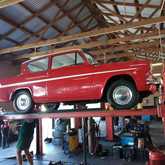 Fitting Exhaust for a 1962 Ford Anglia - Gansbaai Fitment Centre - Xplorio™ Gansbaai