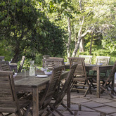 Dining Area - Bodhi Khaya Nature Retreat - Xplorio™ Gansbaai