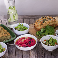 Meal - Bodhi Khaya Nature Retreat - Xplorio™ Gansbaai