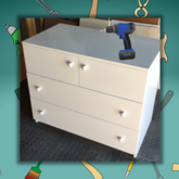 MDF Cabinet Sprayed Low Gloss White - M + S Designs - Xplorio™ Gansbaai