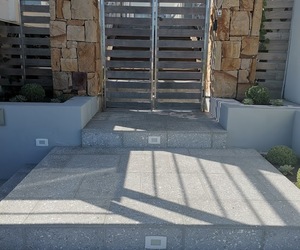 Nacre Polished Abalone Concrete Charcoal 450x450x20mm Black Stone