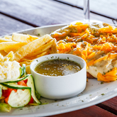 Chicken Schnitzel - Die Wielhuis - Xplorio™ Gansbaai